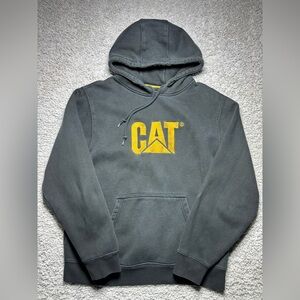 Caterpillar Hoodie Mens Extra Large CAT Hooded Sweatshirt Work Outdoors Utility